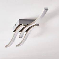 Hofstein Letala Deckenleuchte LED Nickel-Matt, Chrom, 3-flammig -LED Leuchten Verkäufe 2022 letala deckenleuchte h3271926 do2 13