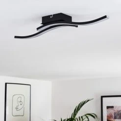 Hofstein Letala Deckenleuchte LED Schwarz, 2-flammig 29 Hofstein Letala Deckenleuchte LED Schwarz, 2-flammig -LED Leuchten Verkäufe 2022 letala deckenleuchte h3374436 12