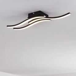 Hofstein Letala Deckenleuchte LED Schwarz, 3-flammig -LED Leuchten Verkäufe 2022 letala deckenleuchte h3374450 12