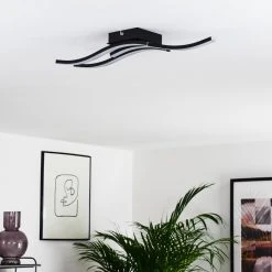 Hofstein Letala Deckenleuchte LED Schwarz, 3-flammig -LED Leuchten Verkäufe 2022 letala deckenleuchte h3374450 14