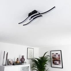 Hofstein Letala Deckenleuchte LED Schwarz, 3-flammig -LED Leuchten Verkäufe 2022 letala deckenleuchte h3374450 17