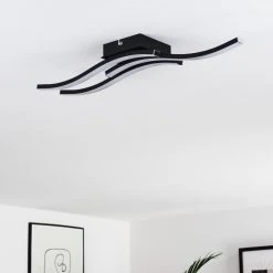 Hofstein Letala Deckenleuchte LED Schwarz, 3-flammig -LED Leuchten Verkäufe 2022 letala deckenleuchte h3374450 4