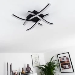 Hofstein Letala Deckenleuchte LED Schwarz, 4-flammig 36 Hofstein Letala Deckenleuchte LED Schwarz, 4-flammig -LED Leuchten Verkäufe 2022 letala deckenleuchte h3374481 17