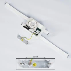 Hofstein Letala Deckenleuchte LED Wei&szlig;, 2-flammig -LED Leuchten Verkäufe 2022 letala deckenleuchte h3393376 4