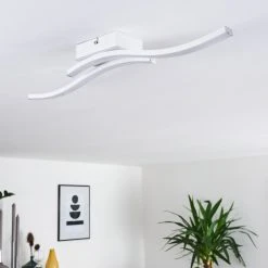 Hofstein Letala Deckenleuchte LED Wei&szlig;, 2-flammig -LED Leuchten Verkäufe 2022 letala deckenleuchte h3393376 9