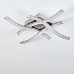 Hofstein Letala Deckenleuchte LED Nickel-Matt, 4-flammig -LED Leuchten Verkäufe 2022 letala deckenleuchte h3561140 7