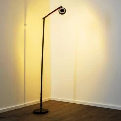 Hofstein Leticia Stehleuchte LED Schwarz, 1-flammig -LED Leuchten Verkäufe 2022 leticia stehleuchte h3002599 12