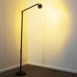 Hofstein Leticia Stehleuchte LED Schwarz, 1-flammig -LED Leuchten Verkäufe 2022 leticia stehleuchte h3002599 16