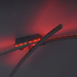 Leuchten Direkt ALINA Deckenleuchte LED Stahl gebürstet, 2-flammig, Fernbedienung, Farbwechsler -LED Leuchten Verkäufe 2022 leuchten direkt alina deckenleuchte 11255 55 5