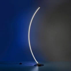 Leuchten Direkt ALINA Stehleuchte LED Stahl gebürstet, 1-flammig, Fernbedienung, Farbwechsler -LED Leuchten Verkäufe 2022 leuchten direkt alina stehleuchte 11254 55 11