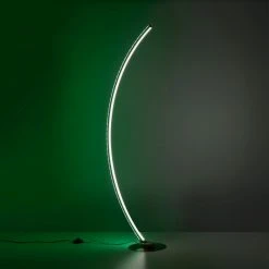 Leuchten Direkt ALINA Stehleuchte LED Stahl gebürstet, 1-flammig, Fernbedienung, Farbwechsler -LED Leuchten Verkäufe 2022 leuchten direkt alina stehleuchte 11254 55 12