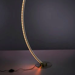 Leuchten Direkt ALINA Stehleuchte LED Stahl gebürstet, 1-flammig, Fernbedienung, Farbwechsler -LED Leuchten Verkäufe 2022 leuchten direkt alina stehleuchte 11254 55 6