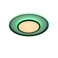 Leuchten Direkt ARENDA Deckenleuchte LED Schwarz, 1-flammig, Fernbedienung, Farbwechsler -LED Leuchten Verkäufe 2022 leuchten direkt arenda deckenleuchte 11627 18 3