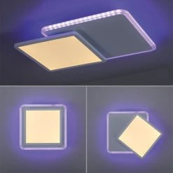 Leuchten Direkt ARENDA Deckenleuchte LED Weiß, 1-flammig, Fernbedienung, Farbwechsler 23 Leuchten Direkt ARENDA Deckenleuchte LED Weiß, 1-flammig, Fernbedienung, Farbwechsler -LED Leuchten Verkäufe 2022 leuchten direkt arenda deckenleuchte 11663 16 10