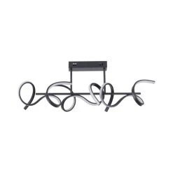 Leuchten Direkt CURLS Deckenleuchte LED Schwarz, 3-flammig -LED Leuchten Verkäufe 2022 leuchten direkt curls deckenleuchte 19032 18 9