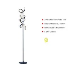 Leuchten Direkt CURLS Stehleuchte LED Schwarz, 2-flammig -LED Leuchten Verkäufe 2022 leuchten direkt curls stehleuchte 19031 18 4