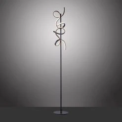 Leuchten Direkt CURLS Stehleuchte LED Schwarz, 2-flammig -LED Leuchten Verkäufe 2022 leuchten direkt curls stehleuchte 19031 18 8