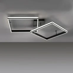 Leuchten Direkt ELIS Deckenleuchte LED Schwarz, 2-flammig, Fernbedienung -LED Leuchten Verkäufe 2022 leuchten direkt elis deckenleuchte 14700 18 6