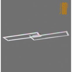 Leuchten Direkt FELIX60 Deckenleuchte LED Stahl gebürstet, 1-flammig, Fernbedienung, Farbwechsler -LED Leuchten Verkäufe 2022 leuchten direkt felix60 deckenleuchte 14635 55 4