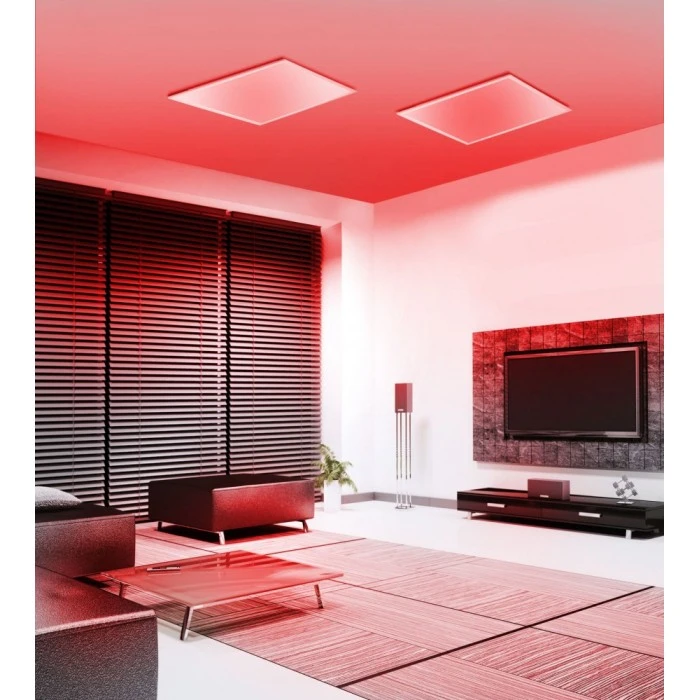 Leuchten Direkt FLAT Deckenpanel LED Weiß, 1-flammig, Fernbedienung, Farbwechsler 6 Leuchten Direkt FLAT Deckenpanel LED Weiß, 1-flammig, Fernbedienung, Farbwechsler – Bild 6