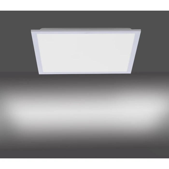 Leuchten Direkt FLAT Deckenpanel LED Silber, 1-flammig, Fernbedienung 7 Leuchten Direkt FLAT Deckenpanel LED Silber, 1-flammig, Fernbedienung – Bild 7