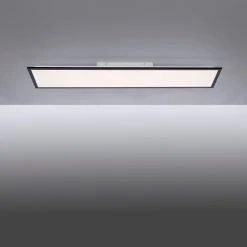 Leuchten Direkt FLAT LED Panel Schwarz, 1-flammig, Fernbedienung -LED Leuchten Verkäufe 2022 leuchten direkt flat led panel 14757 18 10