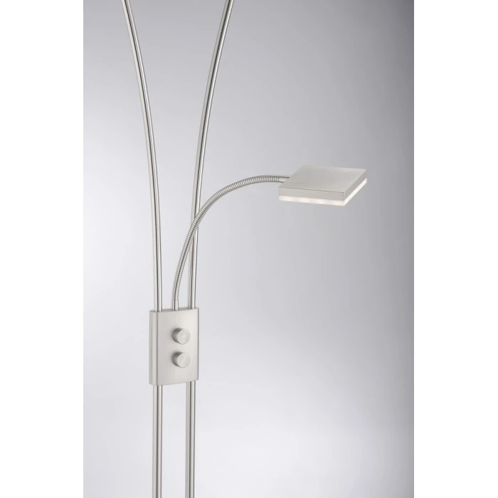 Leuchten Direkt Helia Deckenfluter LED Nickel-Matt, 2-flammig, Fernbedienung, Farbwechsler 5 Leuchten Direkt Helia Deckenfluter LED Nickel-Matt, 2-flammig, Fernbedienung, Farbwechsler – Bild 5