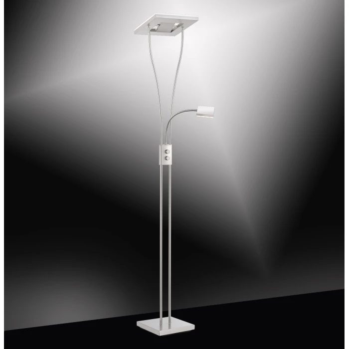 Leuchten Direkt Helia Deckenfluter LED Nickel-Matt, 2-flammig, Fernbedienung, Farbwechsler 8 Leuchten Direkt Helia Deckenfluter LED Nickel-Matt, 2-flammig, Fernbedienung, Farbwechsler – Bild 8