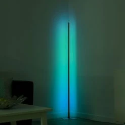 Leuchten Direkt HENRY Stehleuchte LED Stahl gebürstet, 1-flammig, Fernbedienung -LED Leuchten Verkäufe 2022 leuchten direkt henry stehleuchte 11788 55 5