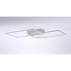 Leuchten Direkt IVEN Deckenleuchte LED Edelstahl, 2-flammig, Fernbedienung -LED Leuchten Verkäufe 2022 leuchten direkt iven deckenleuchte 14017 55 7