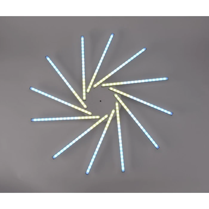 Leuchten Direkt KAI Deckenleuchte LED Nickel-Matt, 12-flammig, Fernbedienung, Farbwechsler 8 Leuchten Direkt KAI Deckenleuchte LED Nickel-Matt, 12-flammig, Fernbedienung, Farbwechsler – Bild 8