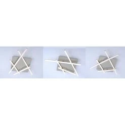 Leuchten Direkt LOLA-SIMON Deckenleuchte LED Edelstahl, 2-flammig, Fernbedienung, Farbwechsler -LED Leuchten Verkäufe 2022 leuchten direkt lola simon deckenleuchte 11315 55 5