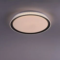 Leuchten Direkt LOLAsmart-KARI Deckenleuchte LED Silber, 1-flammig, Fernbedienung, Farbwechsler -LED Leuchten Verkäufe 2022 leuchten direkt lolasmart kari deckenleuchte 14339 21 4