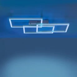 Leuchten Direkt LOLAsmart-MAXI Deckenleuchte LED Stahl gebürstet, 3-flammig, Fernbedienung, Farbwechsler 26 Leuchten Direkt LOLAsmart-MAXI Deckenleuchte LED Stahl gebürstet, 3-flammig, Fernbedienung, Farbwechsler -LED Leuchten Verkäufe 2022 leuchten direkt lolasmart maxi deckenleuchte 16431 55 11