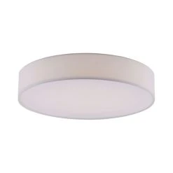 Leuchten Direkt Ls-KIARA Deckenleuchte LED Weiß, 1-flammig, Fernbedienung, Farbwechsler