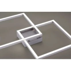 Leuchten Direkt Ls-MAXI Deckenleuchte LED Edelstahl, 2-flammig, Fernbedienung, Farbwechsler -LED Leuchten Verkäufe 2022 leuchten direkt ls maxi deckenleuchte 16429 55 2