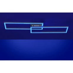 Leuchten Direkt Ls-MAXI Deckenleuchte LED Edelstahl, 1-flammig, Fernbedienung, Farbwechsler -LED Leuchten Verkäufe 2022 leuchten direkt ls maxi deckenleuchte 16430 55 6