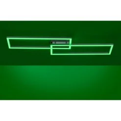 Leuchten Direkt Ls-MAXI Deckenleuchte LED Edelstahl, 1-flammig, Fernbedienung, Farbwechsler -LED Leuchten Verkäufe 2022 leuchten direkt ls maxi deckenleuchte 16430 55 7