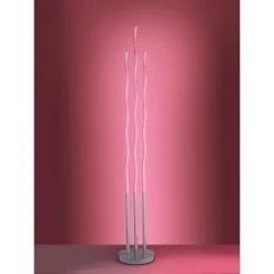 Leuchten Direkt Ls-WAVE Stehleuchte LED Edelstahl, 3-flammig, Fernbedienung, Farbwechsler -LED Leuchten Verkäufe 2022 leuchten direkt ls wave stehleuchte 16268 55 12