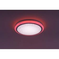 Leuchten Direkt Luisa Deckenleuchte LED Weiß, 2-flammig, Fernbedienung, Farbwechsler