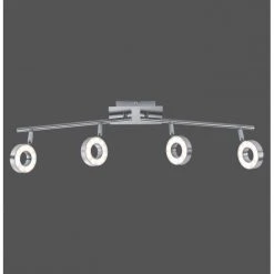 Leuchten Direkt Lukas Deckenspot LED Nickel-Matt, Chrom, 4-flammig -LED Leuchten Verkäufe 2022 leuchten direkt lukas deckenspot 16124 55 3