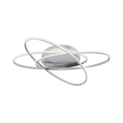 Leuchten Direkt MALIK Deckenleuchte LED Edelstahl, 1-flammig, Fernbedienung -LED Leuchten Verkäufe 2022 leuchten direkt malik deckenleuchte 11535 55 2