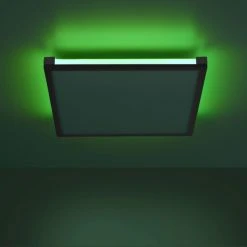 Leuchten Direkt MARIO Deckenleuchte LED Schwarz, 1-flammig, Fernbedienung, Farbwechsler -LED Leuchten Verkäufe 2022 leuchten direkt mario deckenleuchte 11621 18 9