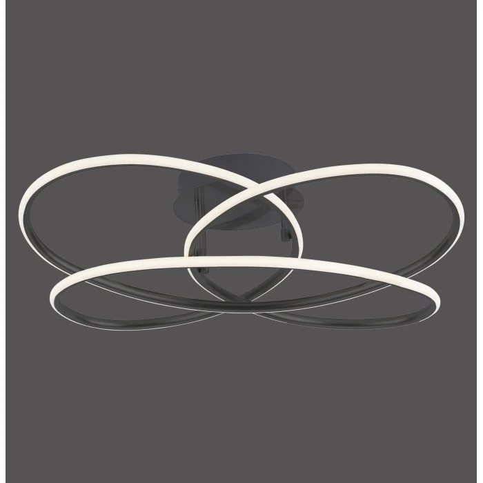 Leuchten Direkt NODE Deckenleuchte LED Schwarz, 1-flammig 2 Leuchten Direkt NODE Deckenleuchte LED Schwarz, 1-flammig – Bild 2