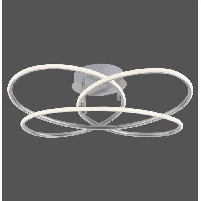 Leuchten Direkt NODE Deckenleuchte LED Nickel-Matt, 1-flammig 2 Leuchten Direkt NODE Deckenleuchte LED Nickel-Matt, 1-flammig – Bild 2