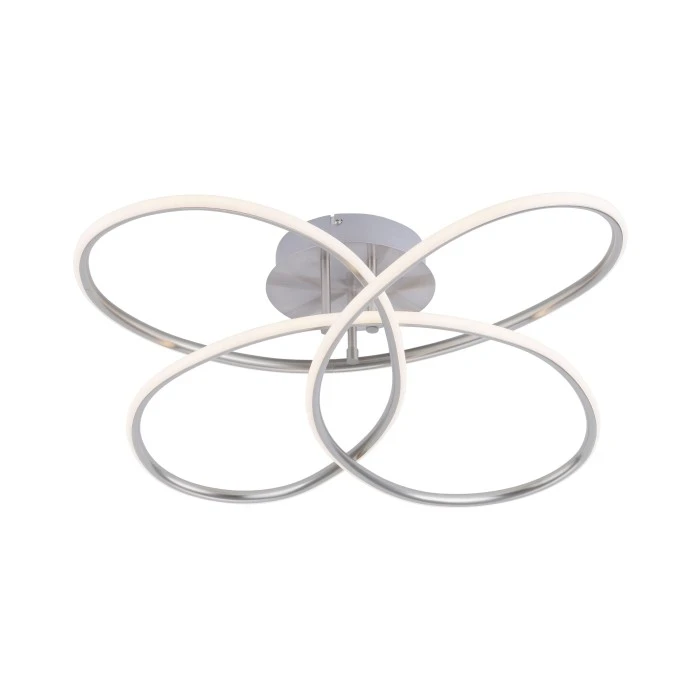 Leuchten Direkt NODE Deckenleuchte LED Nickel-Matt, 1-flammig 3 Leuchten Direkt NODE Deckenleuchte LED Nickel-Matt, 1-flammig – Bild 3