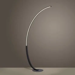 Leuchten Direkt Q-VITO Stehleuchte LED Anthrazit, 1-flammig, Fernbedienung -LED Leuchten Verkäufe 2022 leuchten direkt q vito stehleuchte 445 13 10