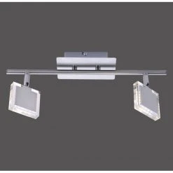 Leuchten Direkt Tony Deckenleuchte LED Nickel-Matt, Chrom, 2-flammig -LED Leuchten Verkäufe 2022 leuchten direkt tony deckenleuchte 11082 55 1