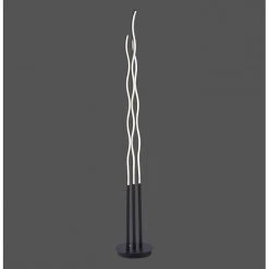 Leuchten Direkt WAVE Stehleuchte LED Schwarz, 3-flammig, Fernbedienung -LED Leuchten Verkäufe 2022 leuchten direkt wave stehleuchte 15127 18 5