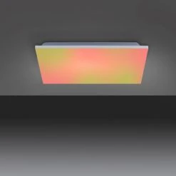 Leuchten Direkt YUKON Deckenleuchte LED Weiß, 1-flammig, Fernbedienung, Farbwechsler -LED Leuchten Verkäufe 2022 leuchten direkt yukon deckenleuchte 15620 16 4